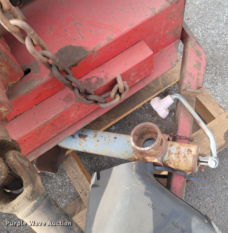 image for item MH9747 Olathe Manufacturing 82  front mount mower seed box