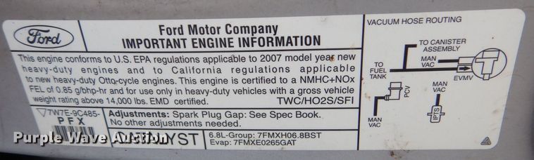 image for item MM9636 2007 Ford E450  shuttle bus