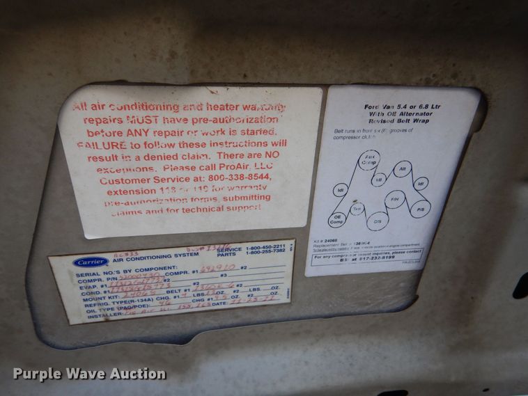 image for item MM9637 2012 Ford E450  shuttle bus