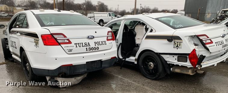 image for item MM9701 (2) Ford Taurus Police Interceptors