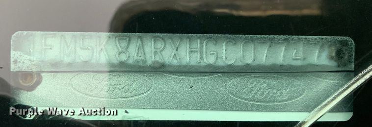 image for item MM9703 2017 Ford Explorer Police Interceptor  SUV