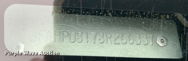 image for item MM9704 2008 Ford Fusion