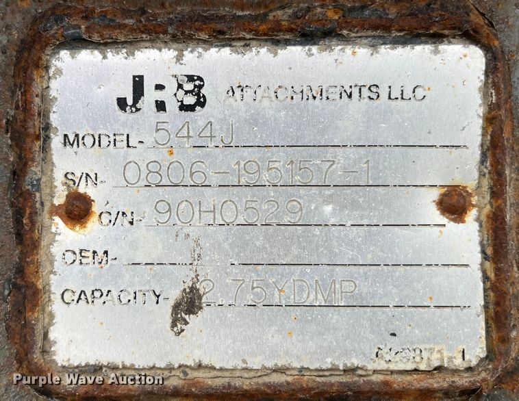 image for item MW9487 JRB 544J  100.5"W four-in-one bucket