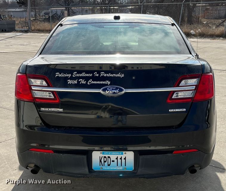 image for item MW9488 2014 Ford Taurus Police Interceptor