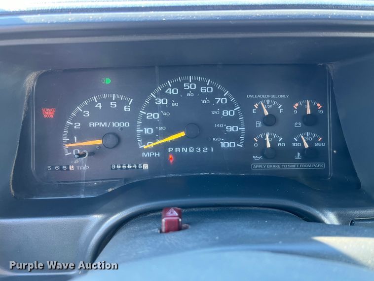 image for item MW9497 1999 Chevrolet C3500  dump flatbed pickup truck