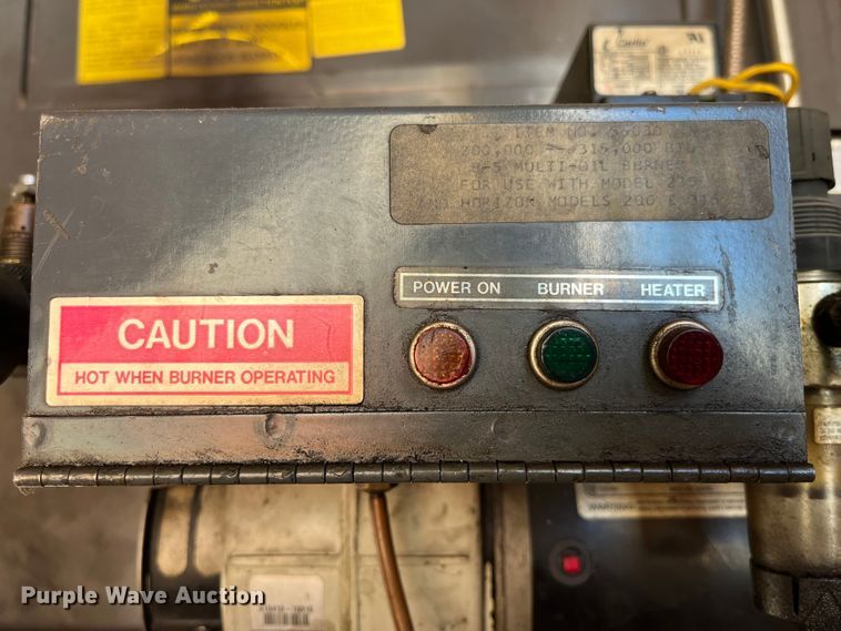 image for item MW9498 Shenandoah 175  waste oil heater