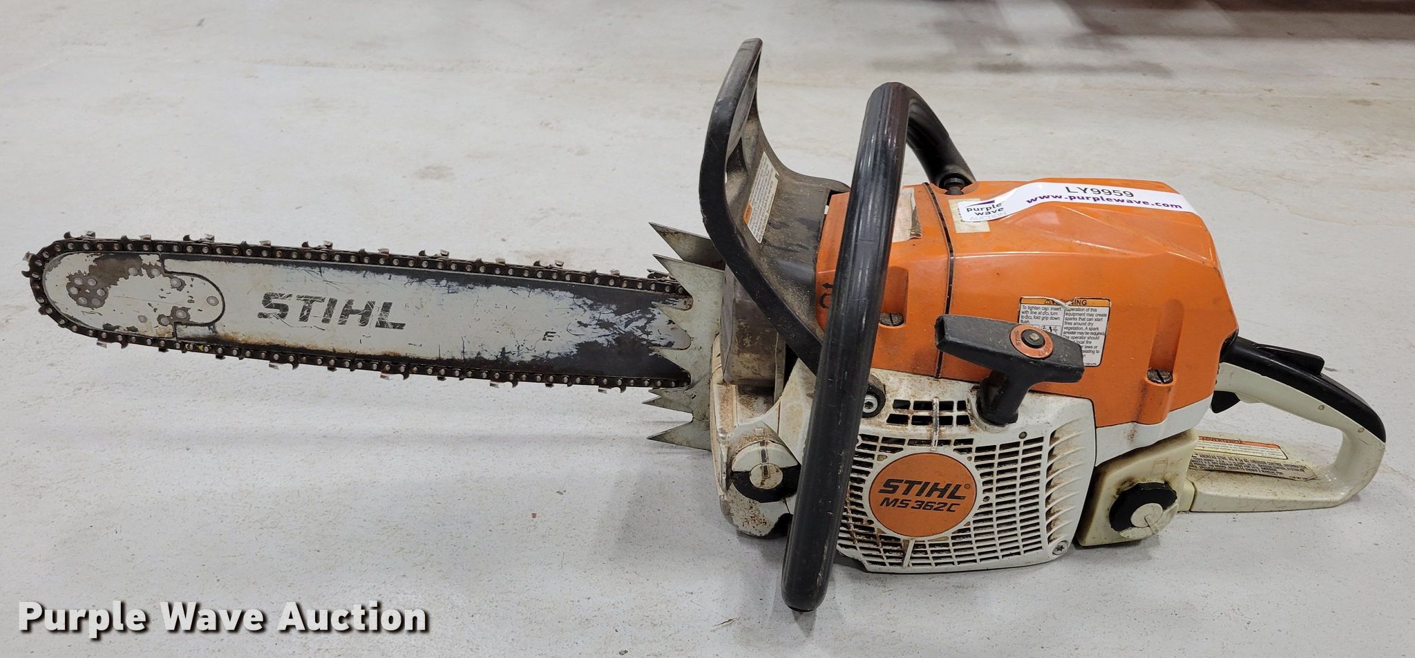 (4) Stihl chainsaws in Lincoln, NE Item LY9959 sold Purple Wave