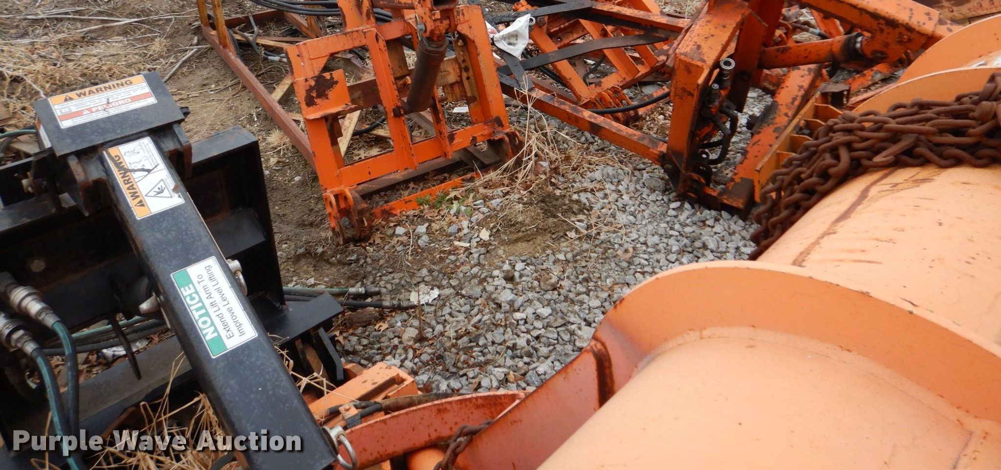 120" W snow plow in Lincoln, NE Item LY9974 sold Purple Wave