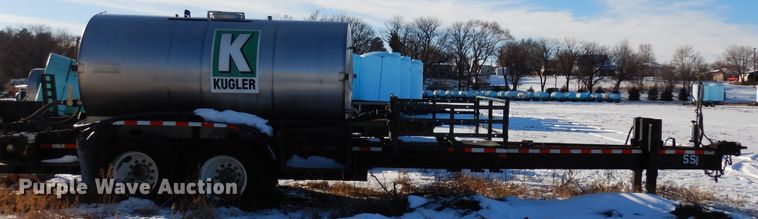 image for item DF8307 1982 Kayln  fertilizer delivery trailer