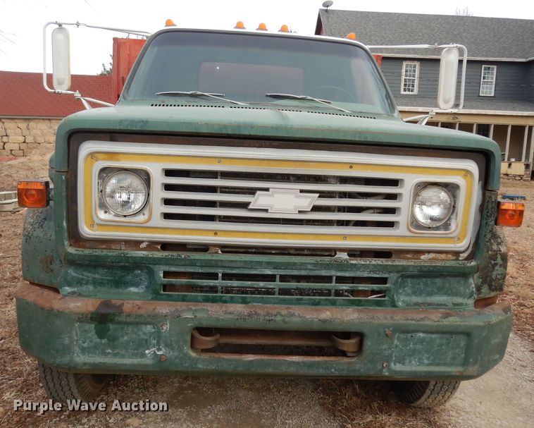 image for item DK7619 1974 Chevrolet C60  grain truck