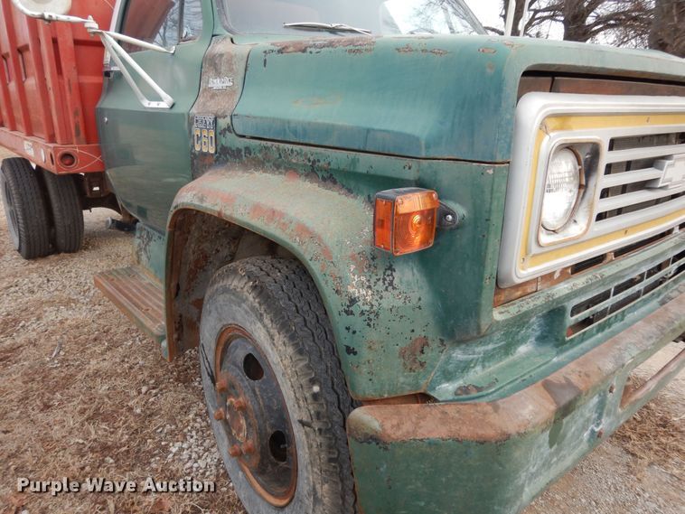 image for item DK7619 1974 Chevrolet C60  grain truck