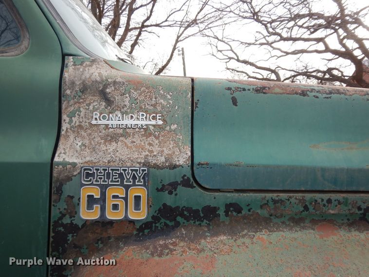 image for item DK7619 1974 Chevrolet C60  grain truck