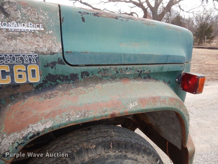 image for item DK7619 1974 Chevrolet C60  grain truck