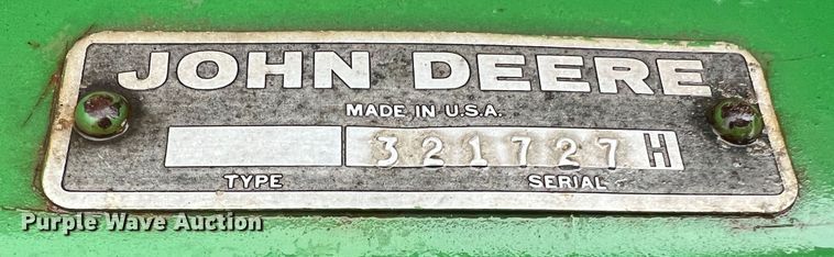 image for item DL4345 John Deere 915  rigid head