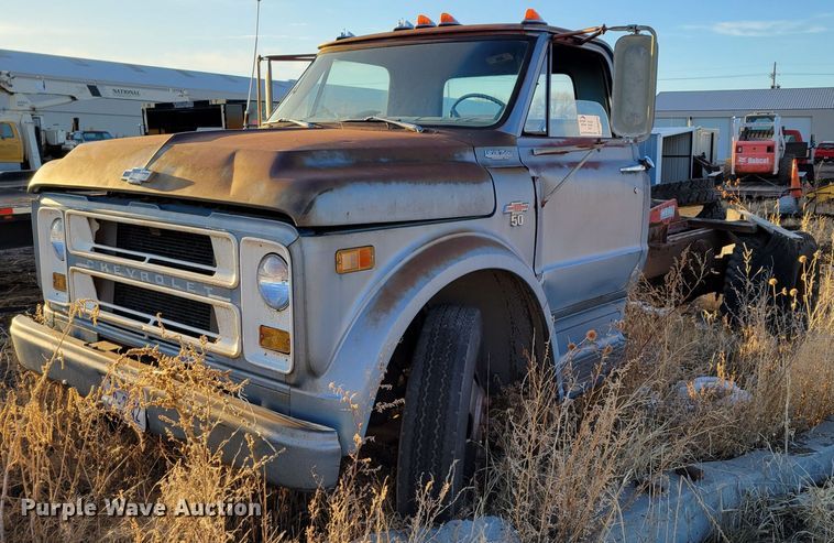 image for item DM8208 1968 Chevrolet C50  truck cab and chassis