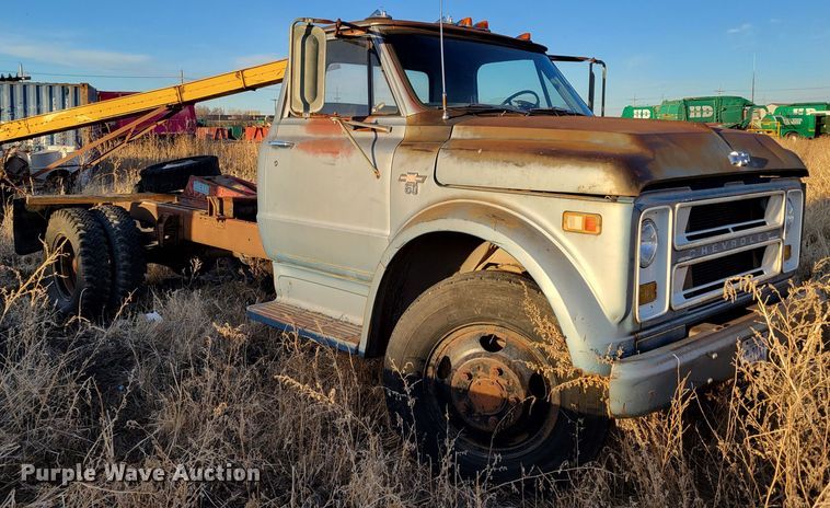 image for item DM8208 1968 Chevrolet C50  truck cab and chassis