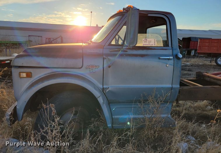 image for item DM8208 1968 Chevrolet C50  truck cab and chassis