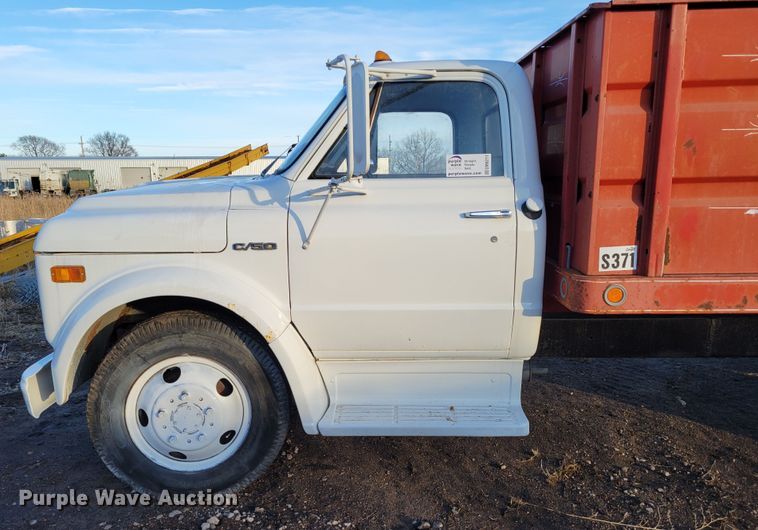 image for item DM8211 1971 Chevrolet C50  grain truck