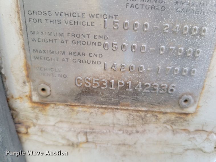 image for item DM8211 1971 Chevrolet C50  grain truck