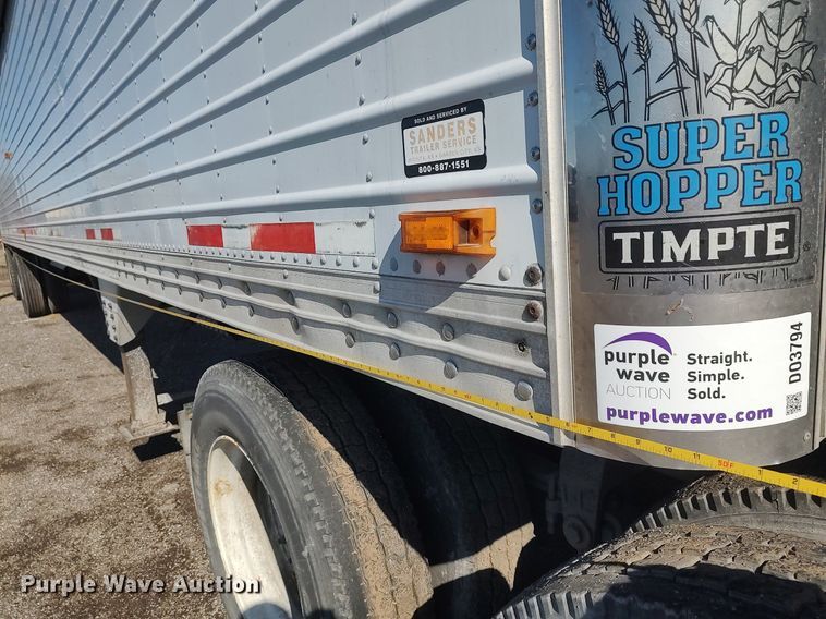 image for item DO3794 2009 Timpte Super Hopper  grain trailer