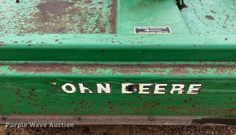 image for item DQ1967 John Deere 1518  rotary mower