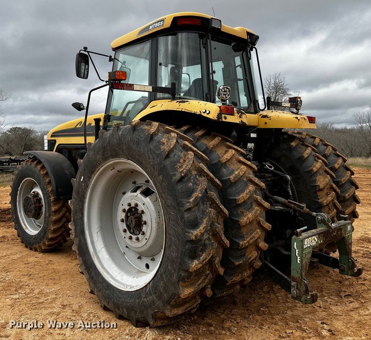 image for item DQ1970 2002 Challenger MT665  MFWD tractor