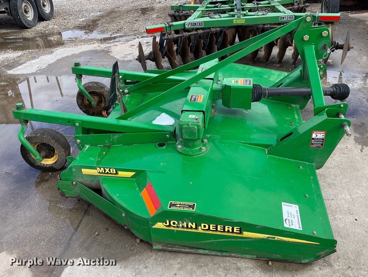 image for item DQ3978 John Deere MX8  rotary mower