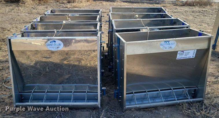 image for item DR5519 (8) Hog Slat Platinum Series 300 hog feeders