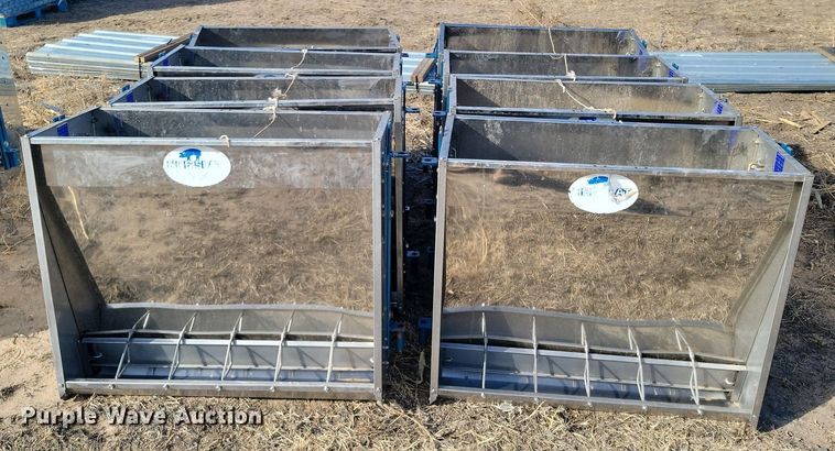 image for item DR5519 (8) Hog Slat Platinum Series 300 hog feeders