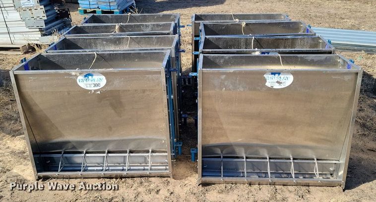 image for item DR5520 (8) Hog Slat Platinum Series 300 hog feeders