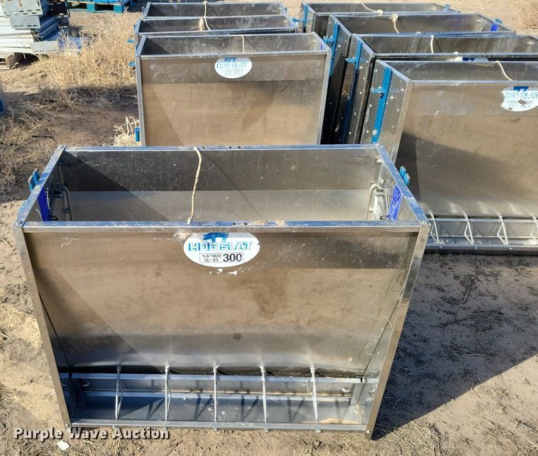 image for item DR5520 (8) Hog Slat Platinum Series 300 hog feeders