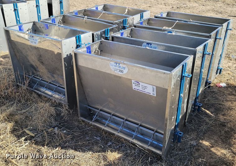 image for item DR5527 (8) Hog Slat Platinum Series 300 hog feeders