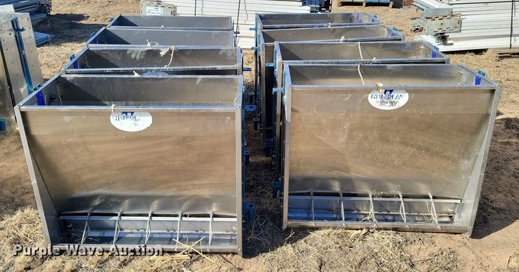 image for item DR5527 (8) Hog Slat Platinum Series 300 hog feeders