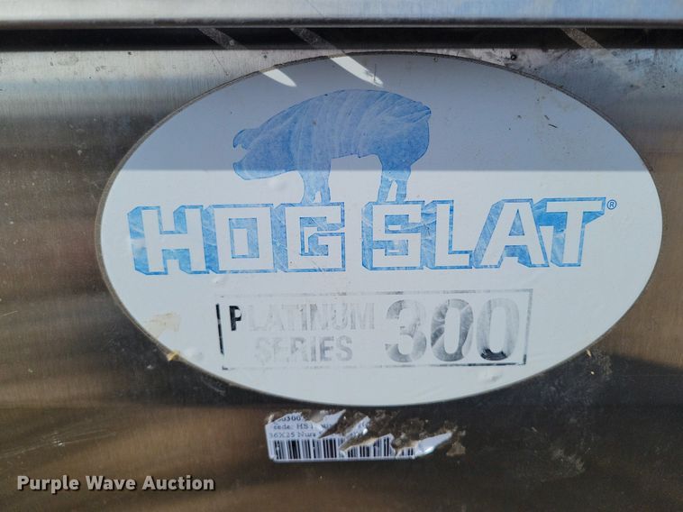 image for item DR5527 (8) Hog Slat Platinum Series 300 hog feeders