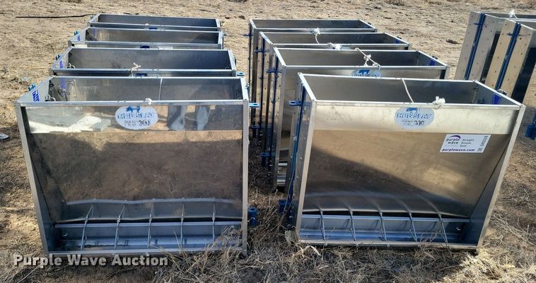 image for item DR5528 (8) Hog Slat Platinum Series 300 hog feeders