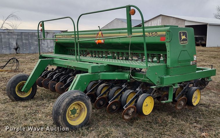 image for item DR8145 John Deere 750  grain drill