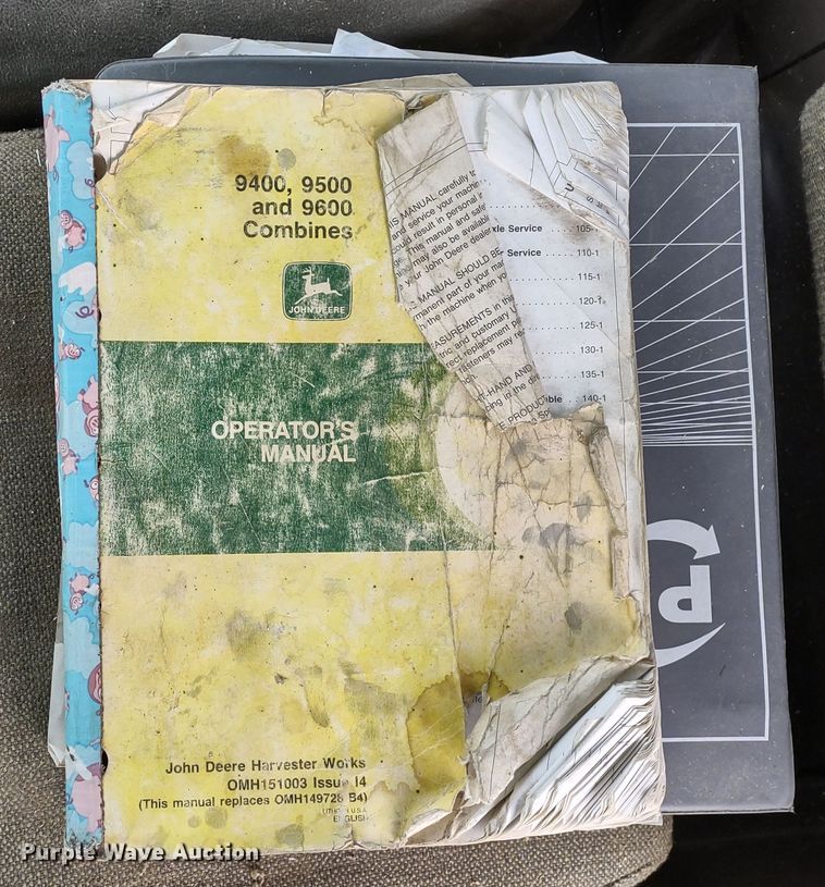 image for item DR8150 1994 John Deere 9500  RWA combine