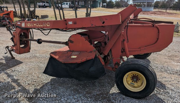 image for item LF9609 1990 New Holland 411 Discbine  swather / windrower