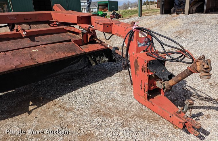 image for item LF9609 1990 New Holland 411 Discbine  swather / windrower