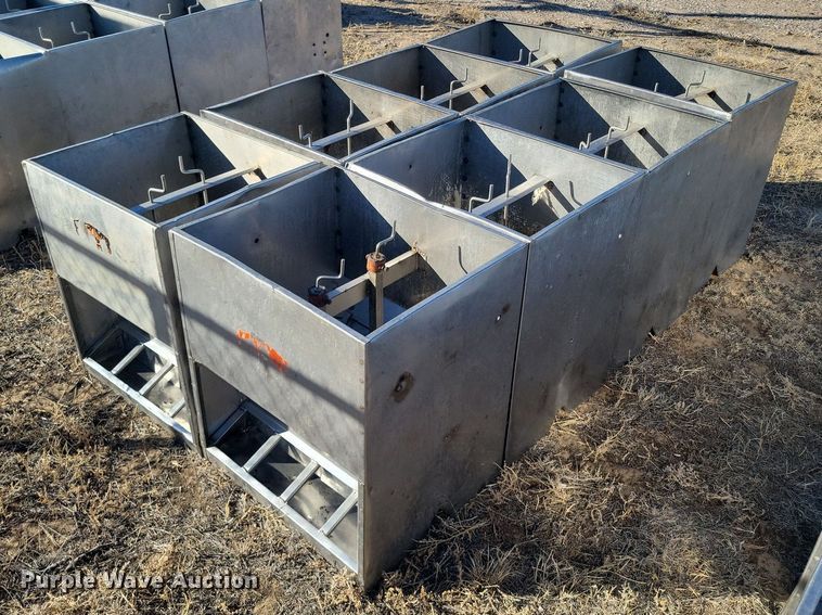 image for item LG9486 (8) Smidley hog feeders