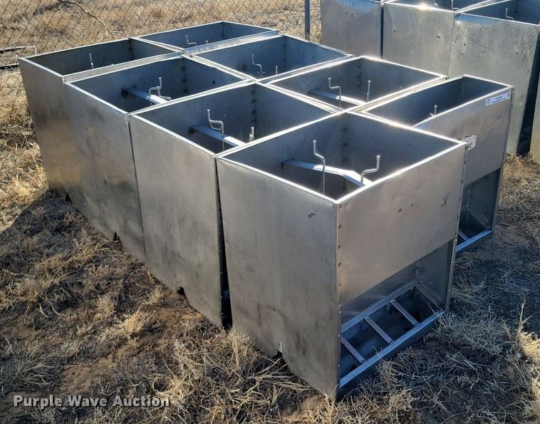 image for item LG9488 (8) Smidley hog feeders