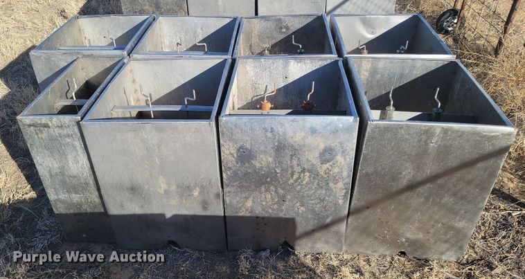 image for item LG9489 (8) Smidley hog feeders