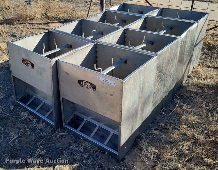 image for item LG9491 (8) Smidley hog feeders