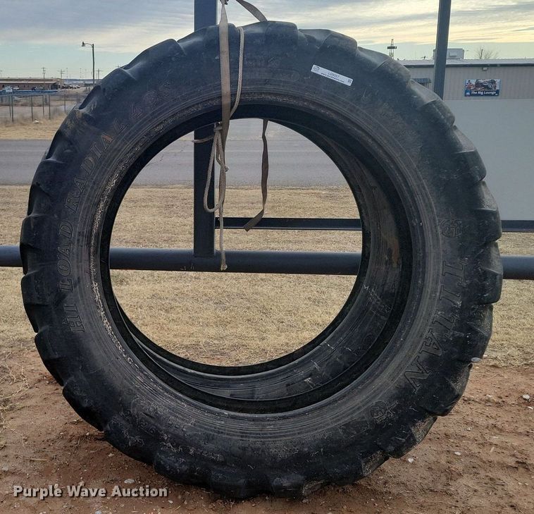 image for item LG9507 (2) Titan 380/90R46 tires