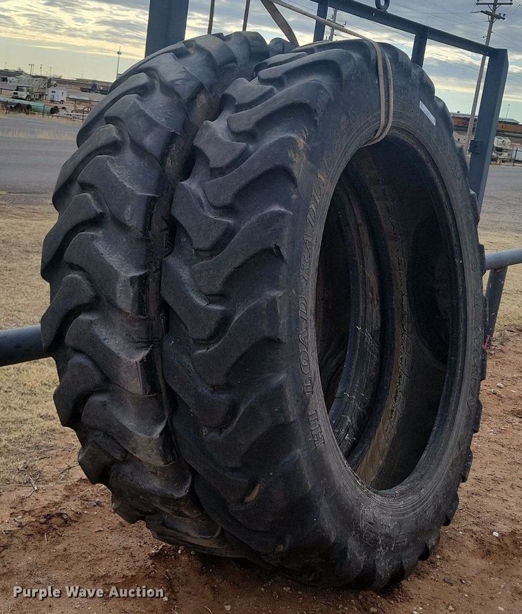 image for item LG9507 (2) Titan 380/90R46 tires