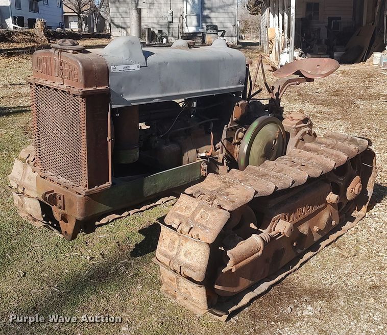 image for item LG9537 1940 John Deere BO Lindeman  crawler tractor
