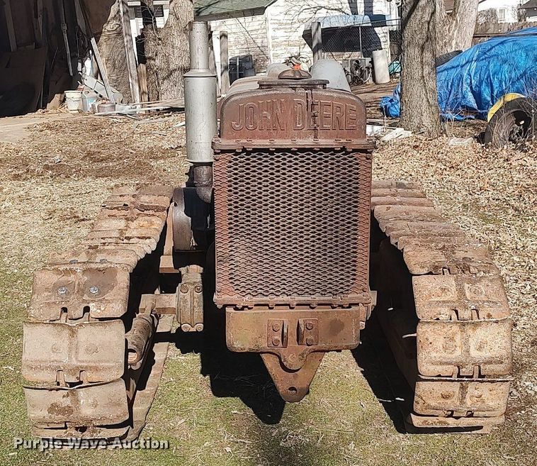 image for item LG9537 1940 John Deere BO Lindeman  crawler tractor