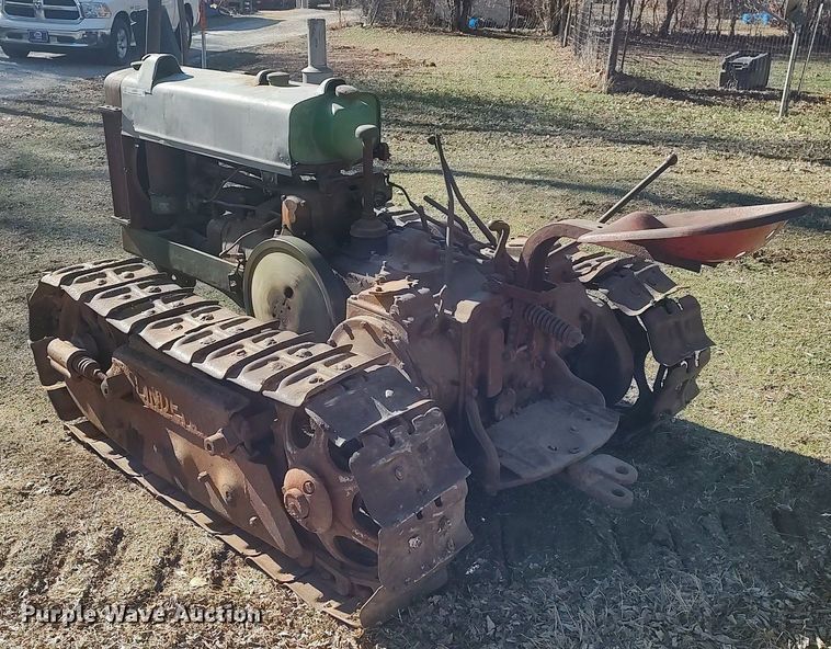 image for item LG9537 1940 John Deere BO Lindeman  crawler tractor