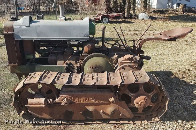 image for item LG9537 1940 John Deere BO Lindeman  crawler tractor