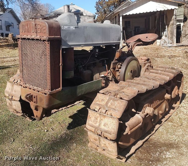 image for item LG9537 1940 John Deere BO Lindeman  crawler tractor